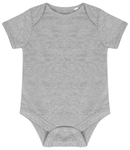 Larkwood Essential Short Sleeve Baby Bodysuit - HEA - 43435